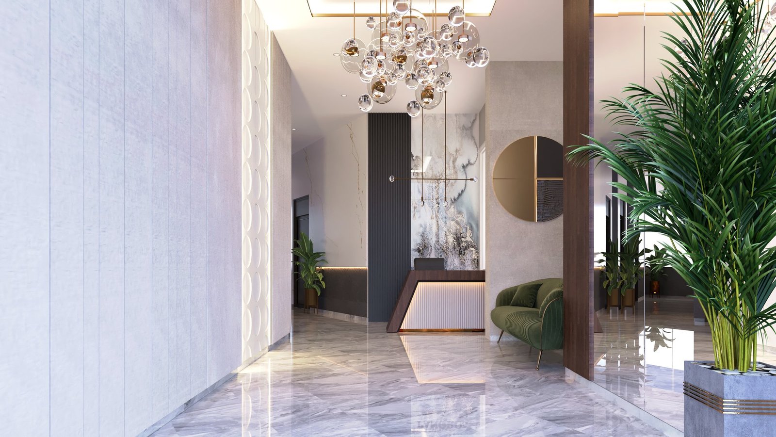 Designer A Wing Entrance Lobby